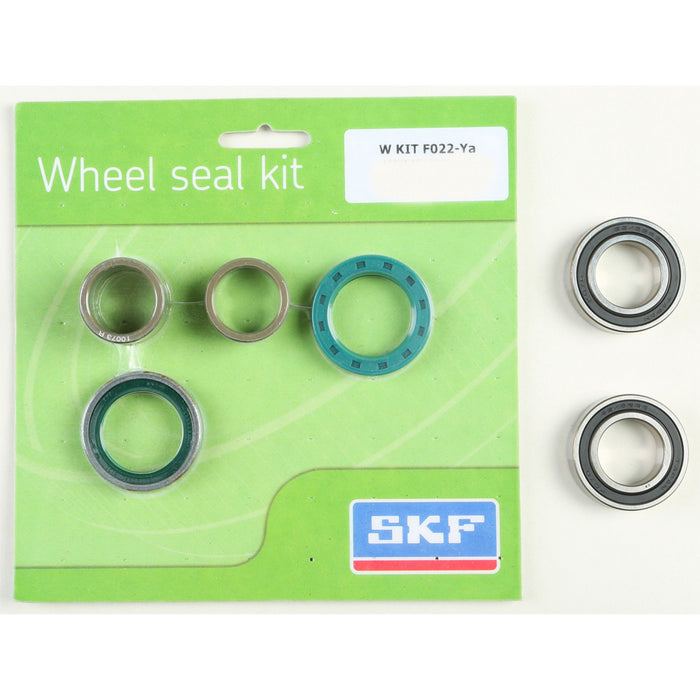 SKF Wheel Seal Kit w/ Wheel Bearings - Front - 2014-2023 Yamaha YZ250F/450F/FX - WSB-KIT-F022-YA