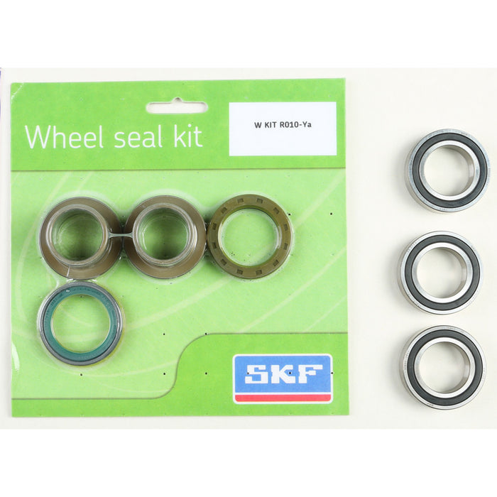 SKF Wheel Seal Kit w/ Wheel Bearings - Rear - 2009-2023 Yamaha YZ250F/450F - WSB-KIT-R010-YA
