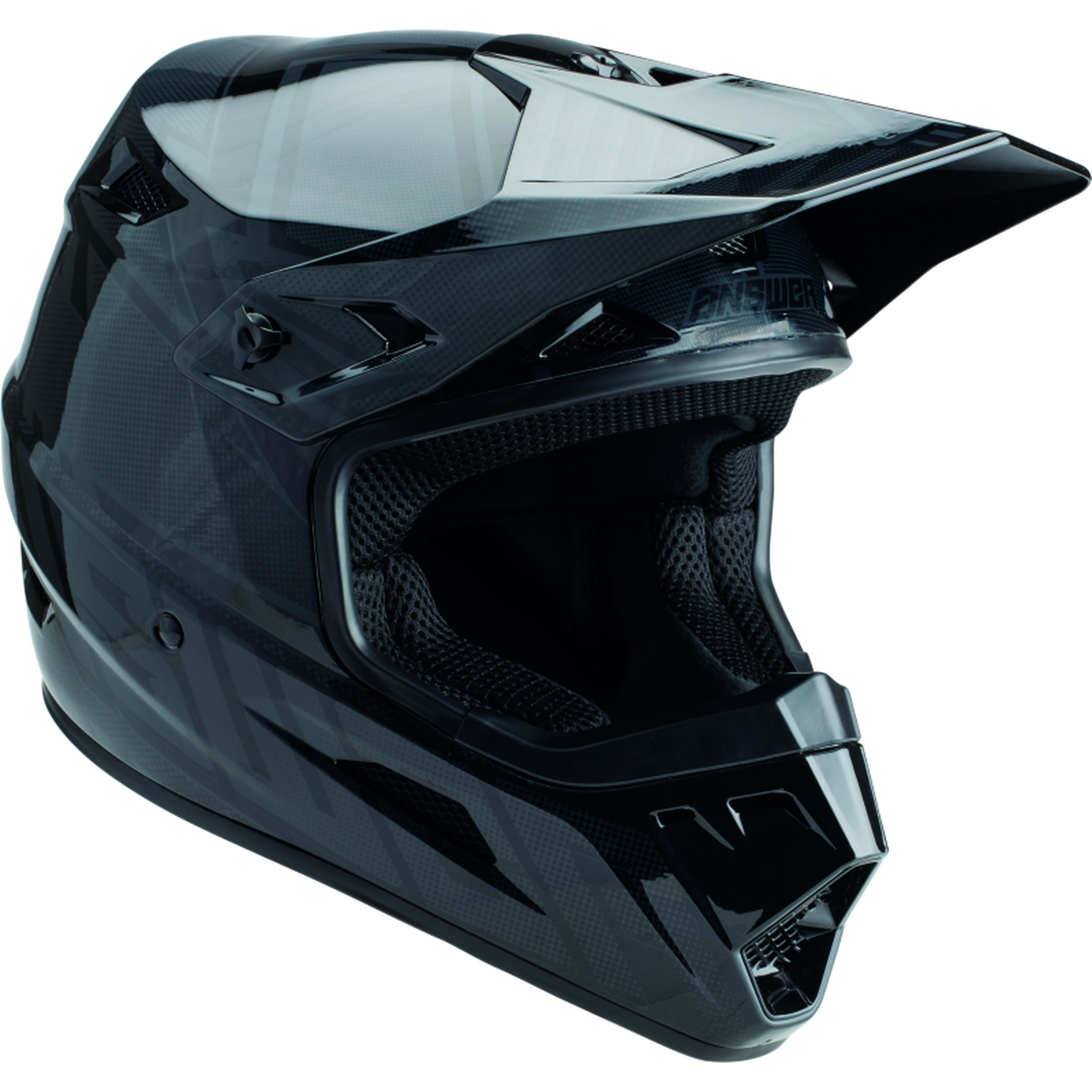3x helmets motorcycle Answer AR3 Rapid Helmet Black/Dark Grey Youth Kate Spade Deal of Color:Flickering Laser Bell MX Hideaway™