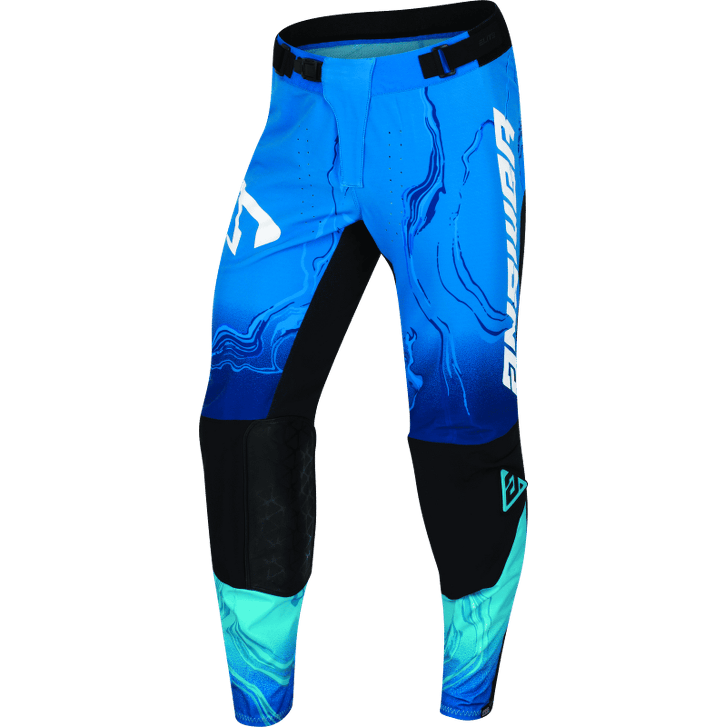 Answer Racing Elite Fusion Adult Blue/Black/White Gear Combo ...
