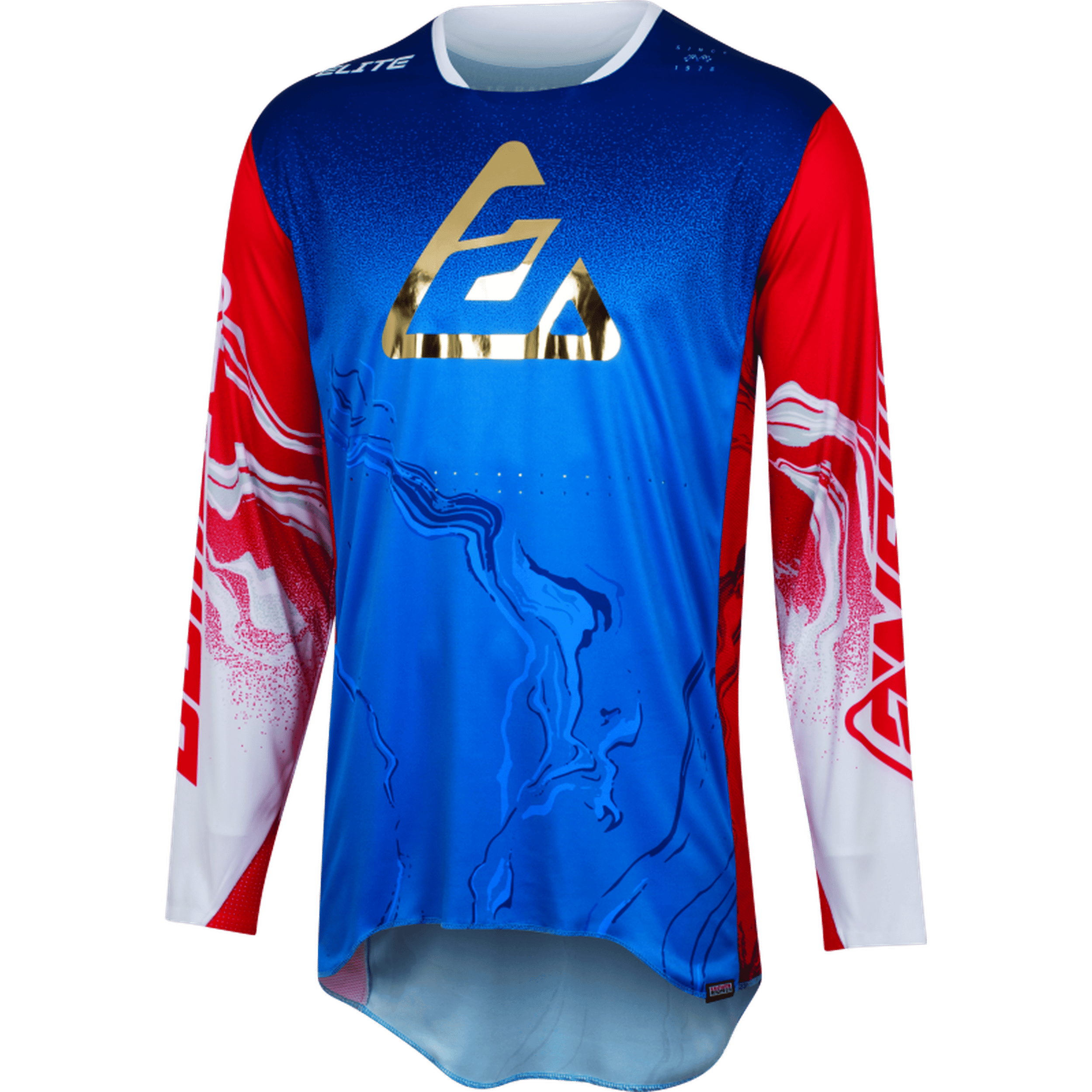 Answer Racing Elite Fusion Adult Red/White/Blue Gear Combo — BentLever.com