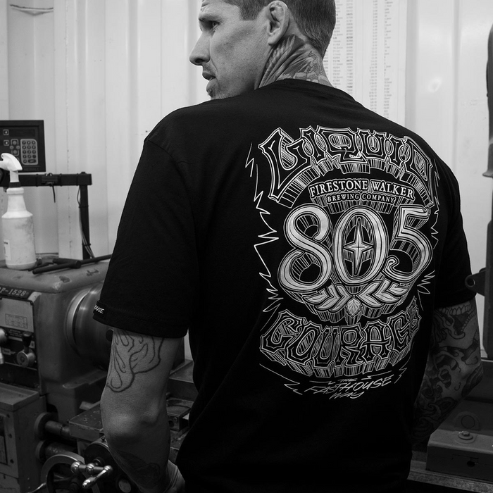 Fasthouse 805 Liquid Courage SS Tee in Black