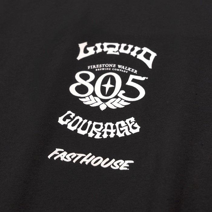 Fasthouse 805 Liquid Courage SS Tee in Black