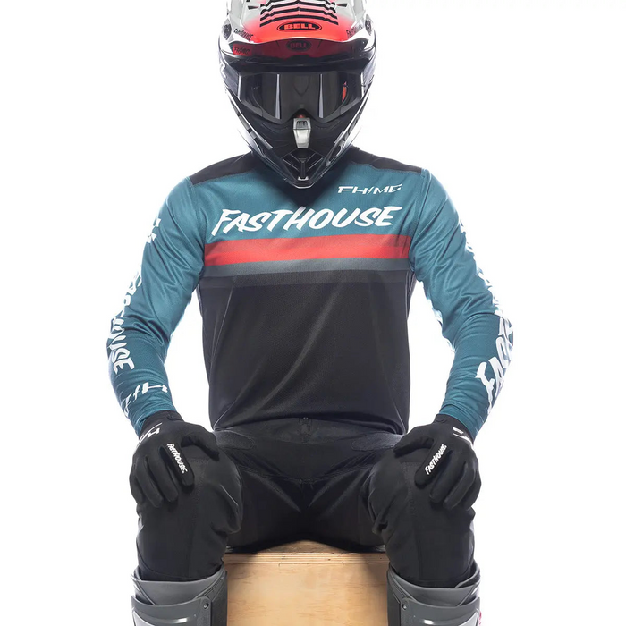 Fasthouse Carbon Force Jersey in Teal