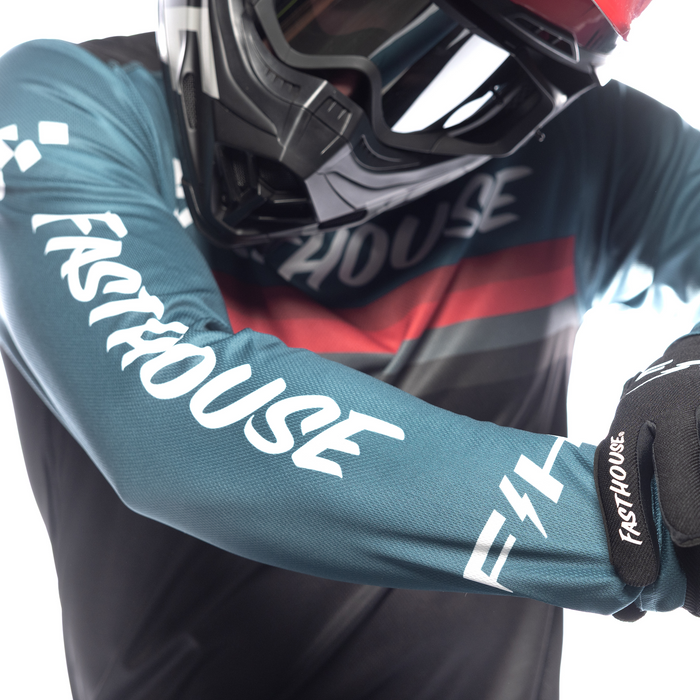 Fasthouse Carbon Force Jersey in Teal