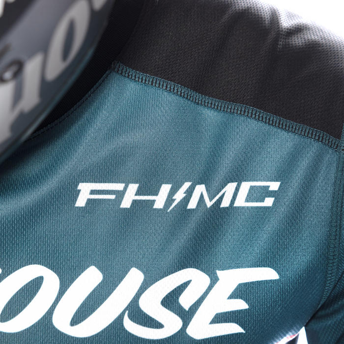 Fasthouse Carbon Force Jersey in Teal