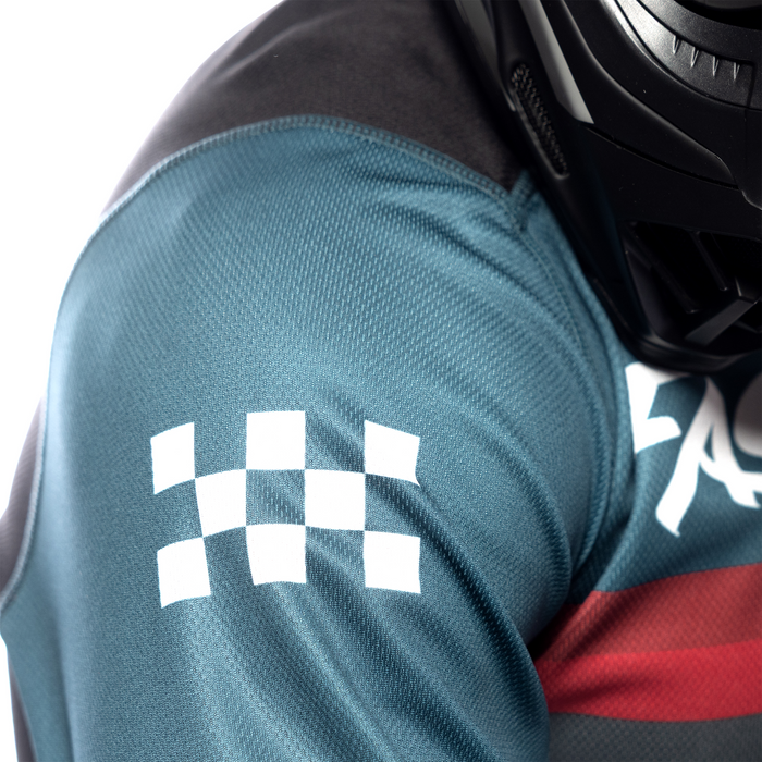 Fasthouse Carbon Force Jersey in Teal