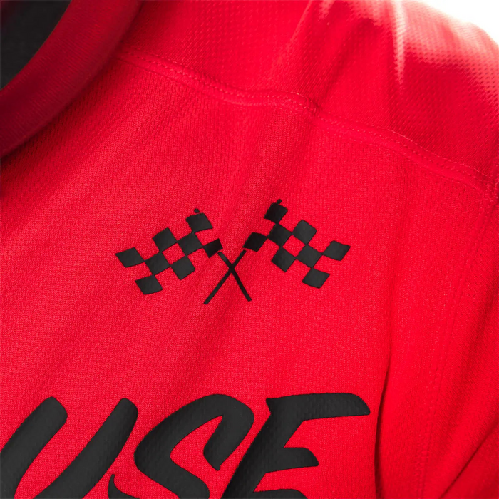 Fasthouse Carbon Method Jersey in Red/Black