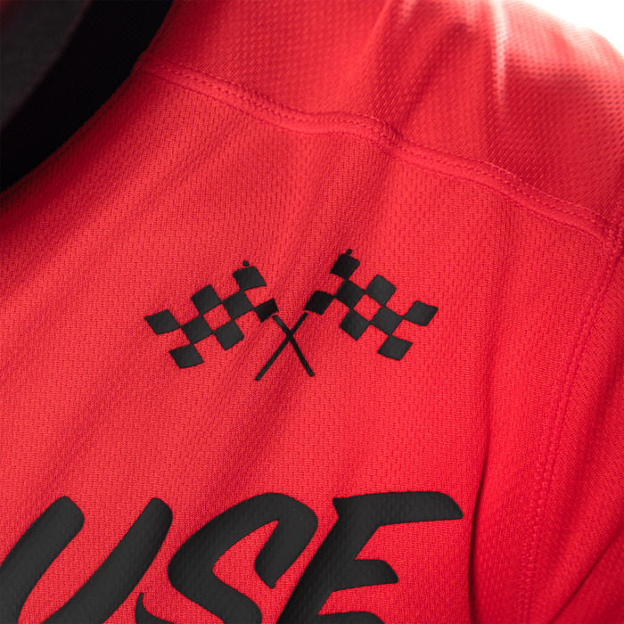 Fasthouse Carbon Method Jersey in Red/Black