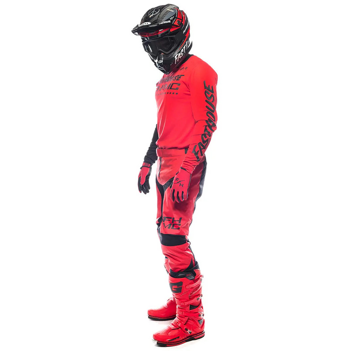 Fasthouse Carbon Method Pants in Red/Black
