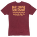 Fasthouse Chalet SS Tee in Maroon