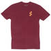Fasthouse Chalet SS Tee in Maroon