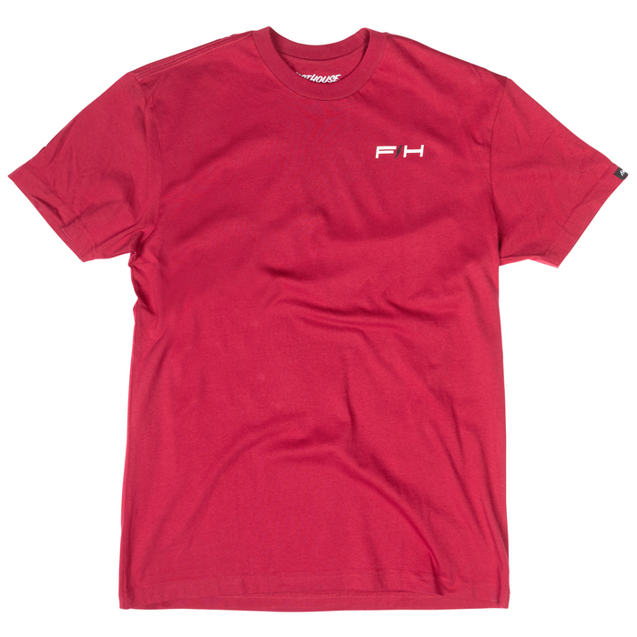 Fasthouse Elevate SS Tee in Cardinal
