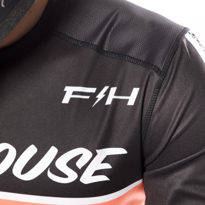 Fasthouse Elrod Formula Jersey in Oceanic Mint/Hyper Coral