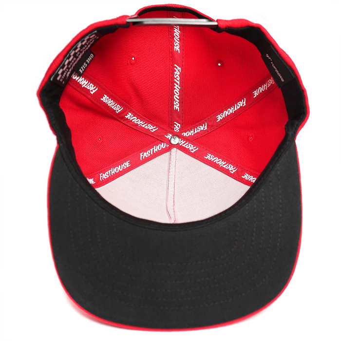 Fasthouse Essential Hat in Red