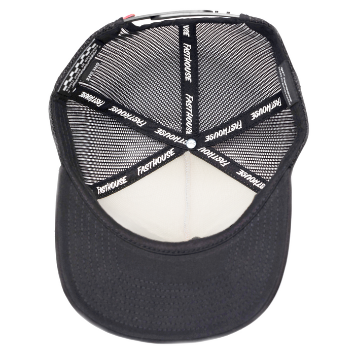 Fasthouse Flourish Hat in Peach/Black