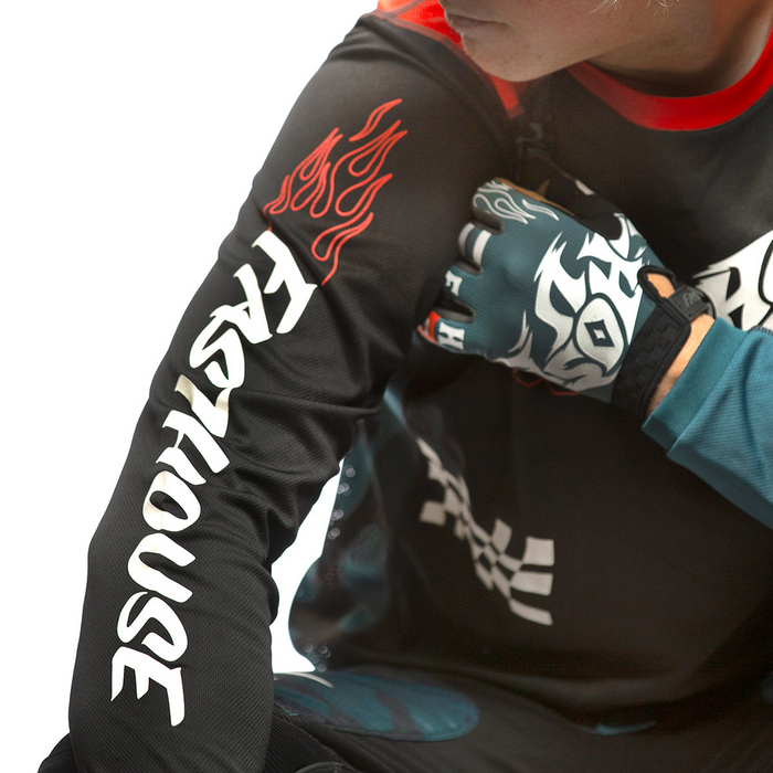 Fasthouse Grindhouse Bereman Jersey in Black/Infrared