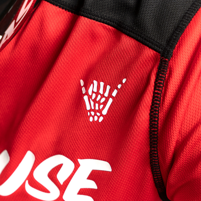 Fasthouse Grindhouse Twitch Jersey in Red/Black