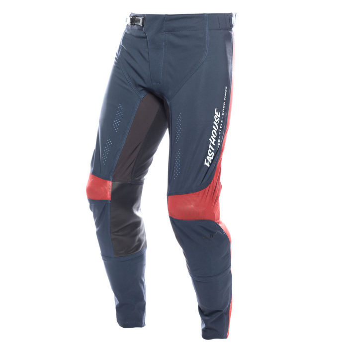 Fasthouse Helix Circuit Pants in Navy/White/Red