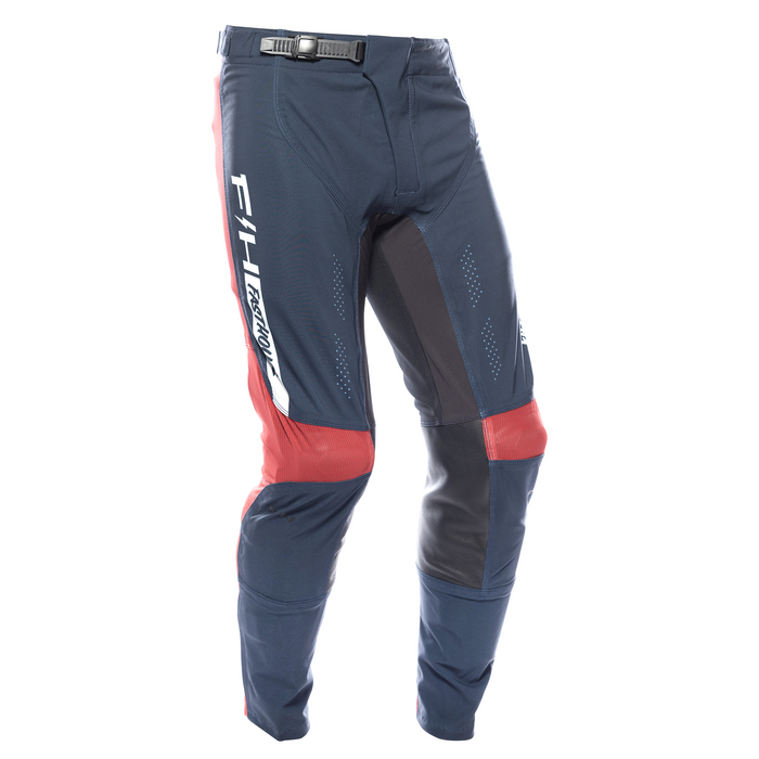 Fasthouse Helix Circuit Pants in Navy/White/Red