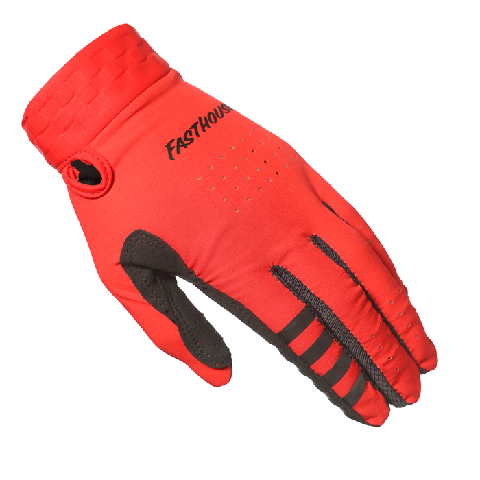 Fasthouse Helix Podium Gloves in Red