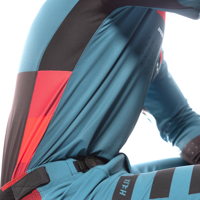 Fasthouse Helix Podium Jersey in Red/Black/Teal