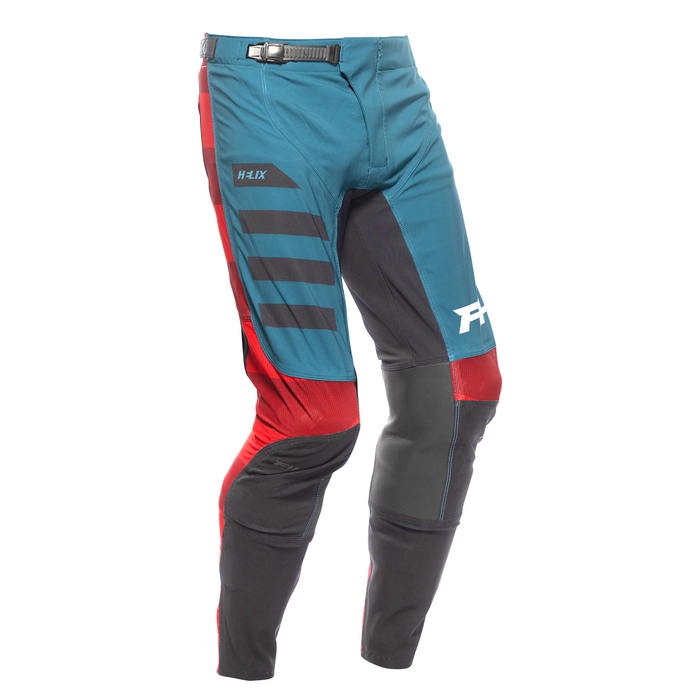 Fasthouse Helix Podium Pant in Red/Black/Teal