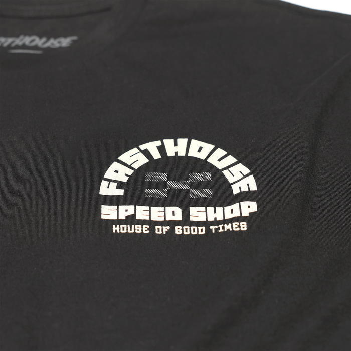 Fasthouse Iron Steed SS Tee in Black