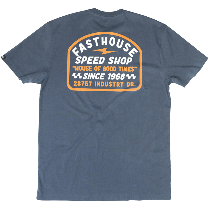 Fasthouse Junction SS Tee in Indigo
