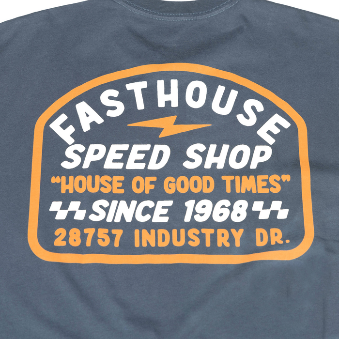 Fasthouse Junction SS Tee in Indigo