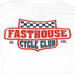Fasthouse Krest LS Tee in White