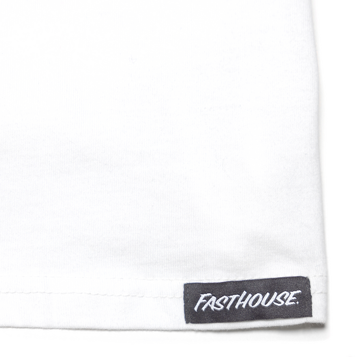 Fasthouse Krest LS Tee in White