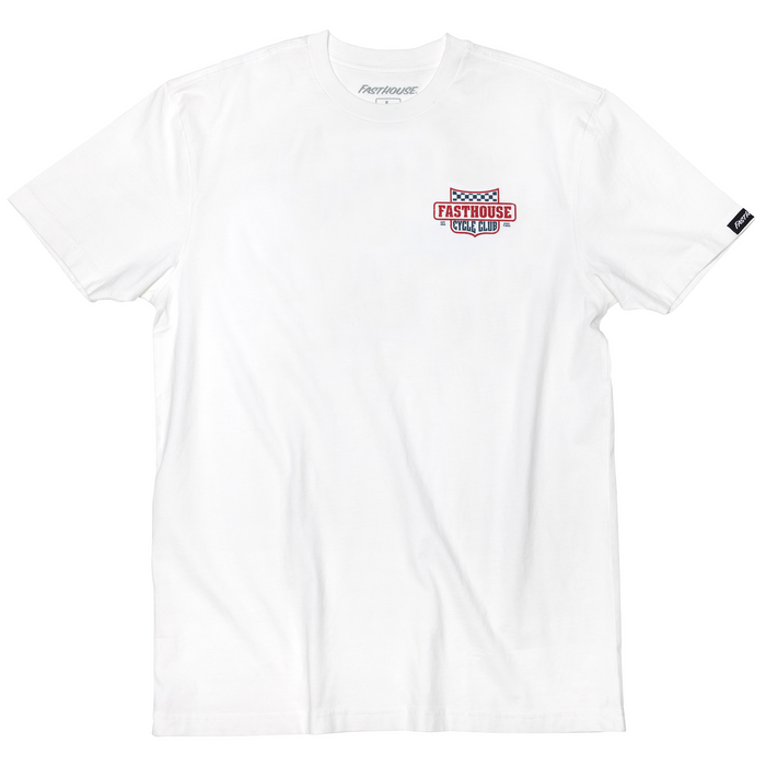 Fasthouse Krest SS Tee in White