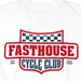 Fasthouse Krest SS Tee in White