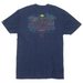 Fasthouse Lagoon SS Tee in Navy