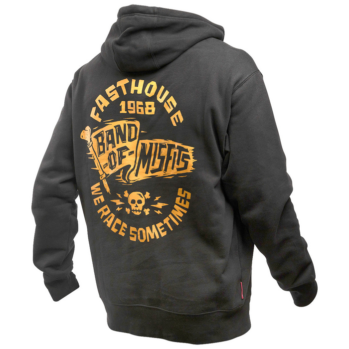 Fasthouse Marauder Hooded Pullover in Black