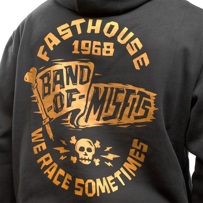 Fasthouse Marauder Hooded Pullover in Black