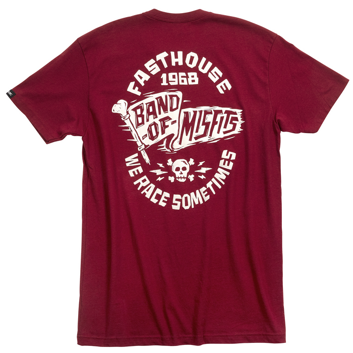 Fasthouse Marauder SS Tee in Cardinal