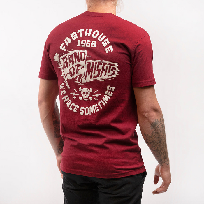 Fasthouse Marauder SS Tee in Cardinal