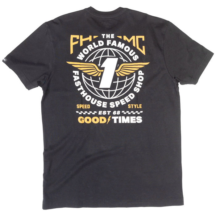 Fasthouse Renown SS Tee in Black