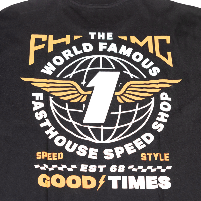 Fasthouse Renown SS Tee in Black