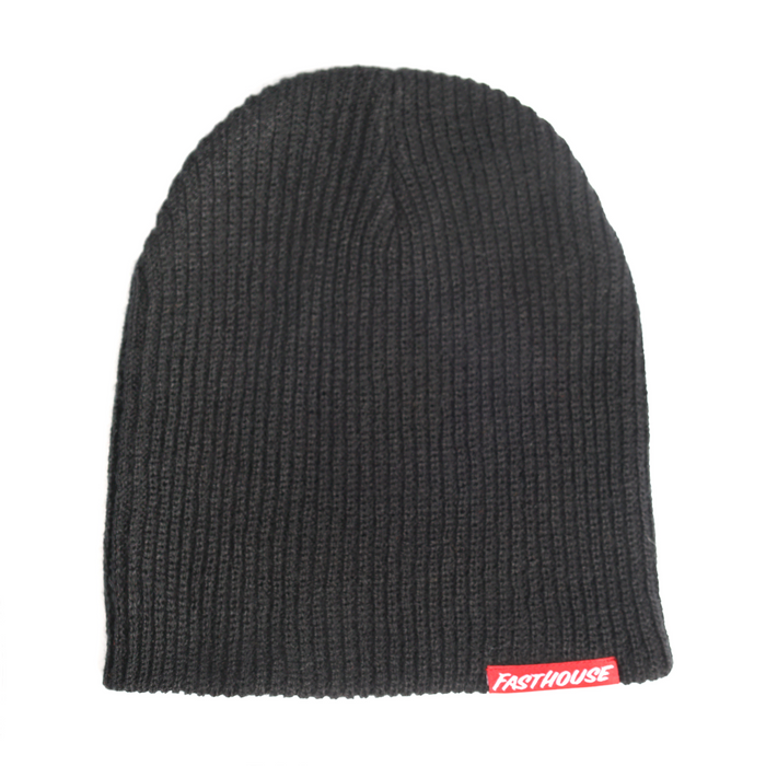 Fasthouse Righteous Beanie in Black/Red