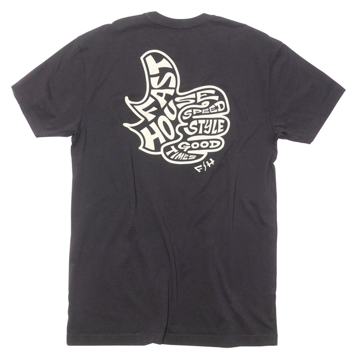 Fasthouse Satisfaction SS Tee in Black