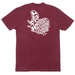 Fasthouse Satisfaction SS Tee in Maroon