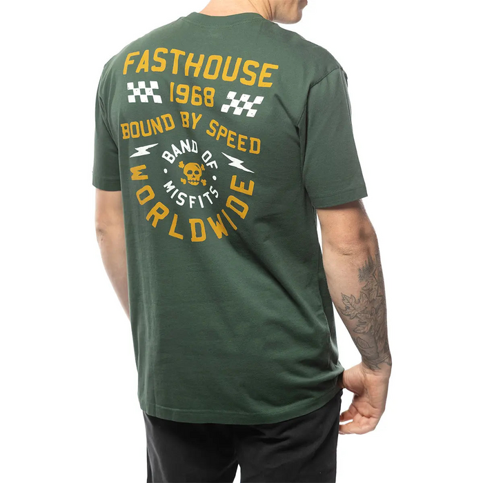Fasthouse Seaver SS Tee in Forest Green
