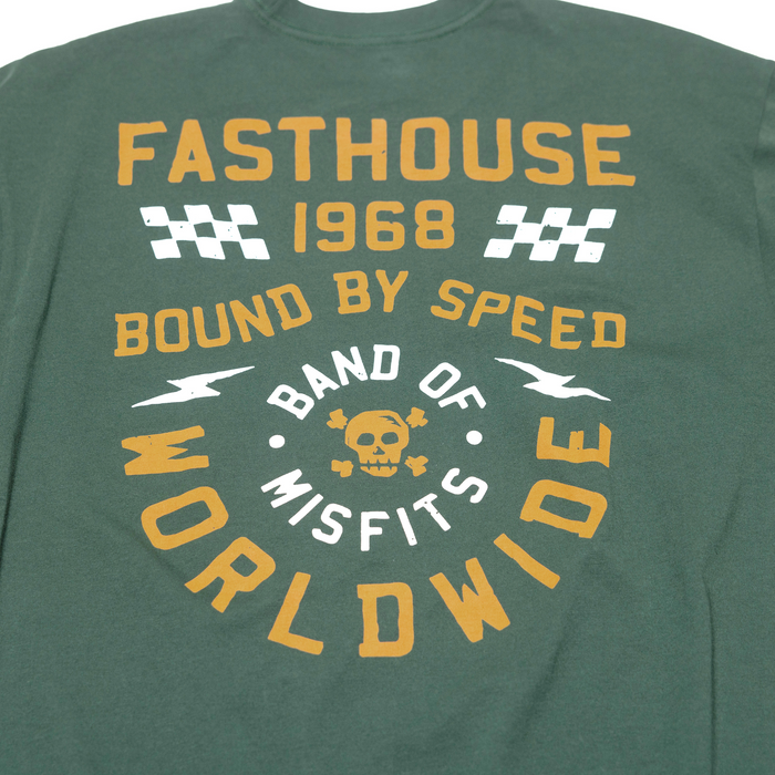 Fasthouse Seaver SS Tee in Forest Green