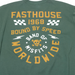 Fasthouse Seaver SS Tee in Forest Green