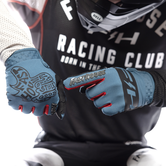 Fasthouse Speed Style Club Gloves in Teal