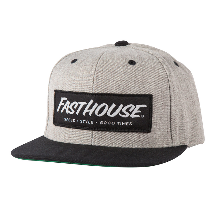 Fasthouse Speed Style Good Times Hat in Heather Gray/Black