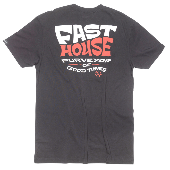 Fasthouse Utopia SS Tee in Black
